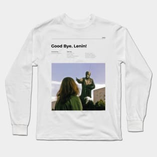 Goodbye, Lenin! - Minimalist Movie Poster -  Wolfgang Becker Long Sleeve T-Shirt